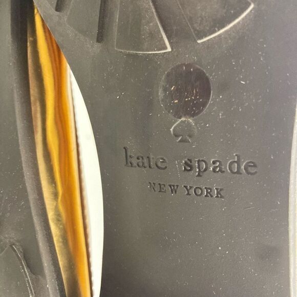 KATE SPADE Women’s Gold Metallic Loafers Flats Size 6M - Picture 11 of 11